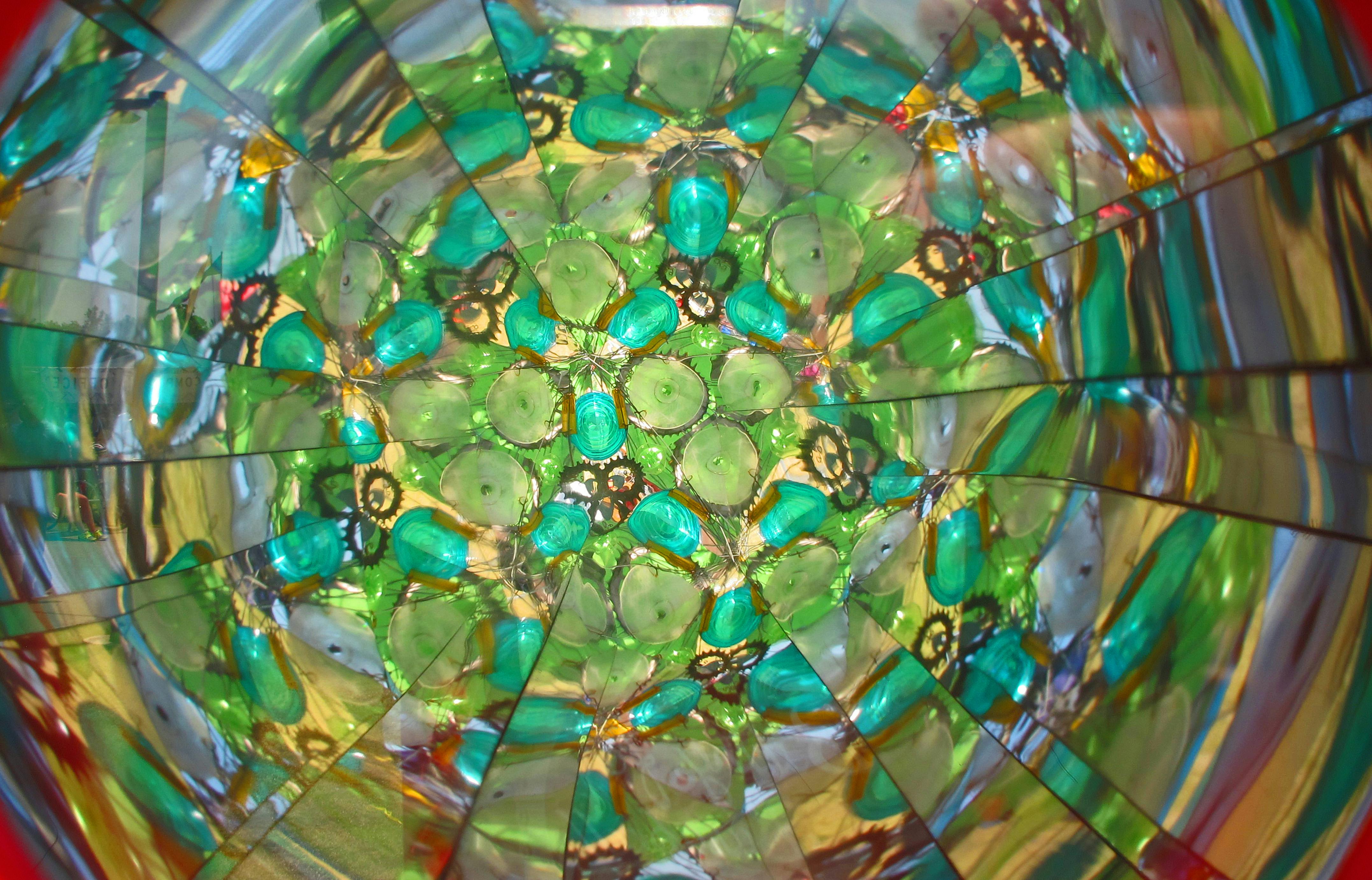 A giant kaleidoscope of color