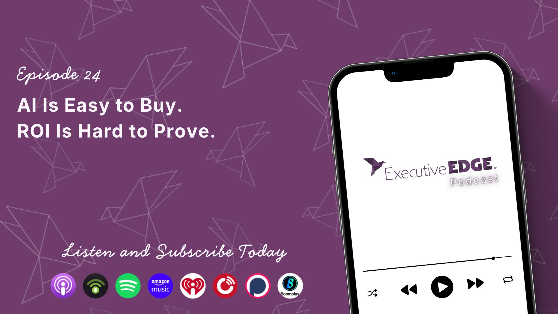 Ai Is Easy To Buy Roi Is Hard To Prove