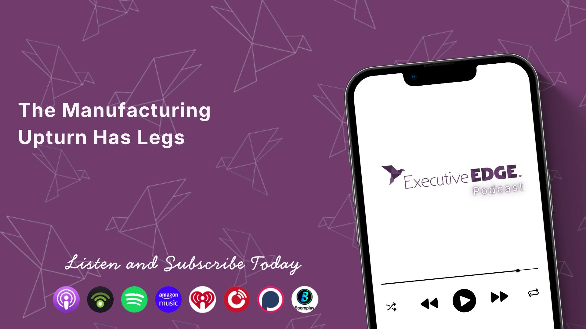 The Manufacturing Upturn Has Legs