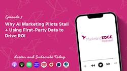 Why AI Marketing Pilots Stall + Using First-Party Data to Drive ROI Why AI Marketing Pilots Stall + Using First-Party Data to Drive ROI