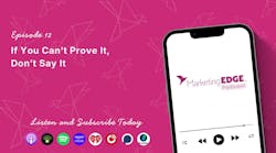 If You Can’t Prove It, Don’t Say It If You Can’t Prove It, Don’t Say It