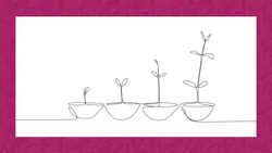 143027902 | Growth © Ahmad Safarudin | Dreamstime.com Continuous line drawing of plant growth processes