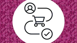 Customer journey concept editable stroke outline icon isolated on white background flat vector illustration.