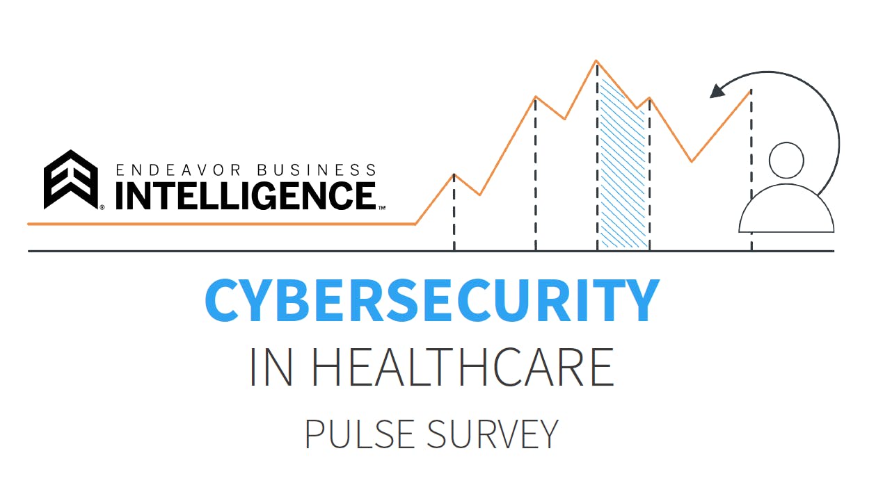 Masthead for Cybersecurity Healthcare, from Endeavor Business Intelligence.
