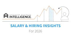Masthead for Salary & Hiring Insights for 2026, from Endeavor Business Intelligence. Masthead for Salary & Hiring Insights for 2026, from Endeavor Business Intelligence.