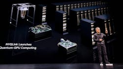 NVIDIA CEO Jensen Huang introduced a new computing model the company invented based on the chipmaker’s CUDA platform that uses parallelism, GPUs, and accelerated computing. “This really is the treasure of our company,” he declared. NVIDIA CEO Jensen Huang introduced a new computing model the company invented based on the chipmaker’s CUDA platform that uses parallelism, GPUs, and accelerated computing. “This really is the treasure of our company,” he declared.