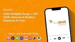 Cyber Budgets Surge + CES 2026: Siemens & Nvidia’s Industrial AI Push Cyber Budgets Surge + CES 2026: Siemens & Nvidia’s Industrial AI Push