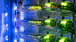 Hosting platform for modern IT resources, including rack with server data storage equipment. Hosting platform for modern IT resources, including rack with server data storage equipment.