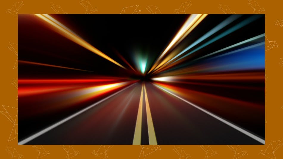 Abstract night acceleration speed motion